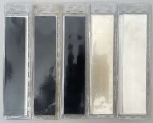 PRINZ stamp mount strips MEDIUM 36mm to 44mm (5 packs) - LAST LOT!